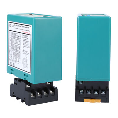 LD-100 Bộ dò vòng lặp xe một kênh với phạm vi 20-2000μH, 16 mức độ nhạy & Tự động đặt lại cho cổng rào chắn xe
