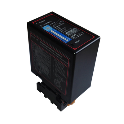 LD-100 Bộ dò vòng lặp xe một kênh với khả năng chống sét 40000V, Tự động đặt lại và 16 Cấp độ nhạy cho Cổng rào chắn đỗ xe
