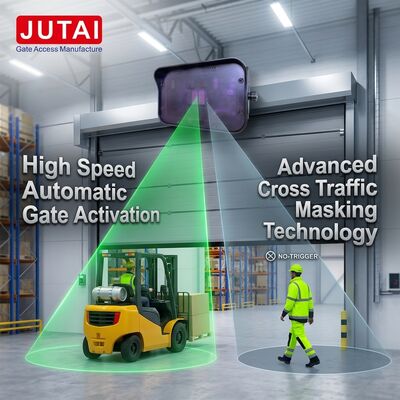 Waterproof Motion Sensor For Automatic Industrial Gate Opening Cross Traffic Masking