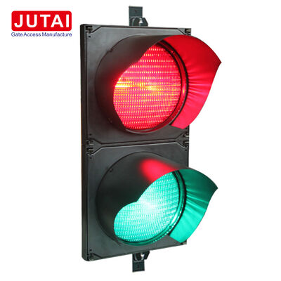 JUTAI JD112HF-C Đèn tín hiệu giao thông LED đỏ và xanh 100mm có bảo vệ IP65 cho cổng rào chắn bãi đỗ xe