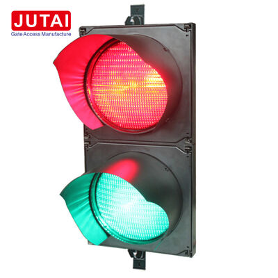 JUTAI JD112HF-C Đèn tín hiệu giao thông LED đỏ và xanh 100mm có bảo vệ IP65 cho cổng rào chắn bãi đỗ xe