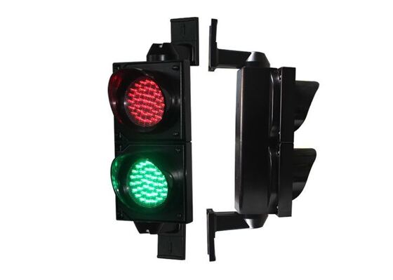 JUTAI JD112HF-C Đèn tín hiệu giao thông LED đỏ và xanh 100mm IP65 cho Cổng rào chắn bãi đỗ xe và Kiểm soát ra vào