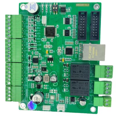 Bộ điều khiển màn hình LED dẫn đường đậu xe NED200 với TCP IP MQTT RS485 HUB75 HUB08 Relay và phát thanh thoại